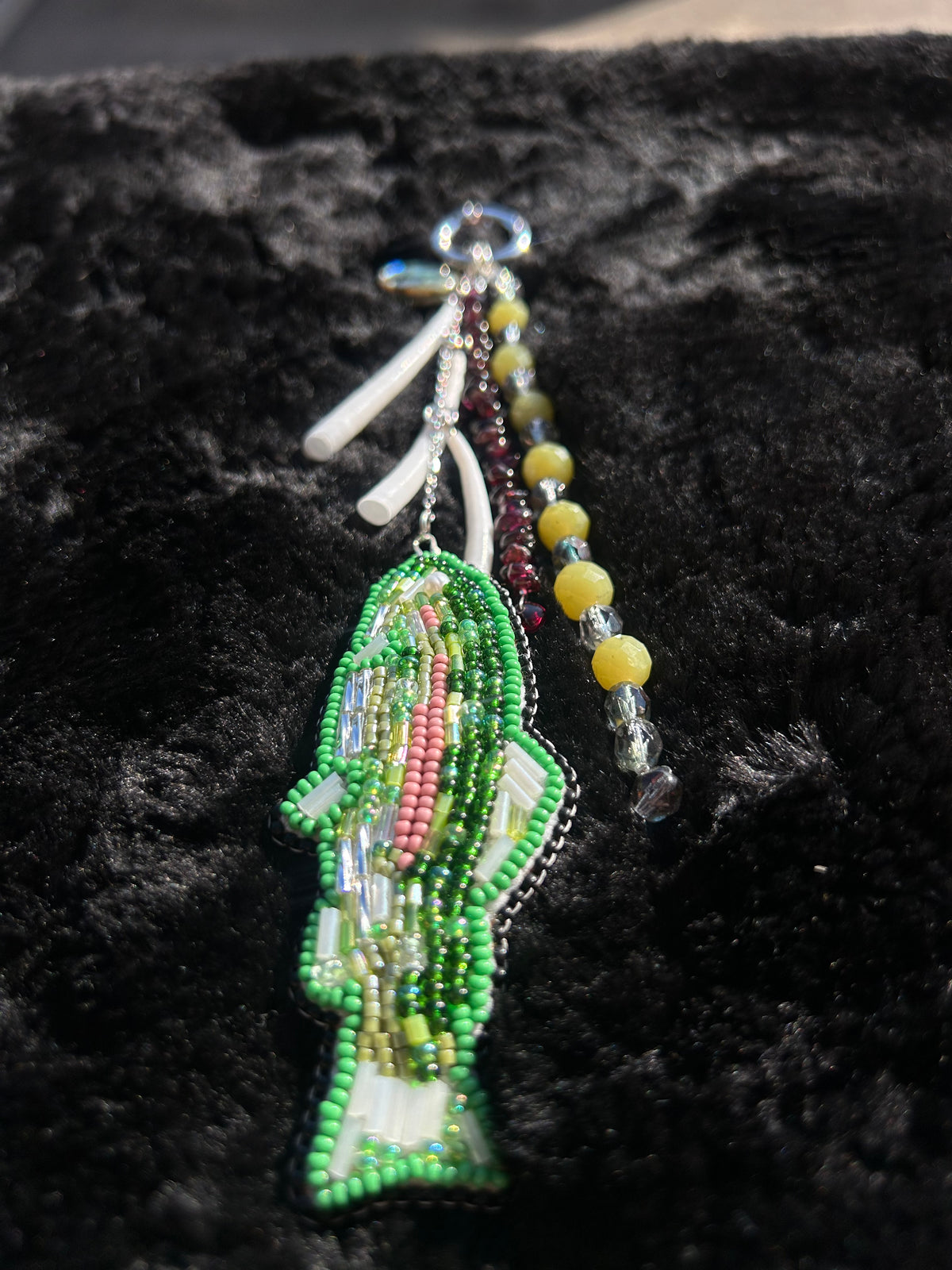 Beaded Bag Charms/Keychains