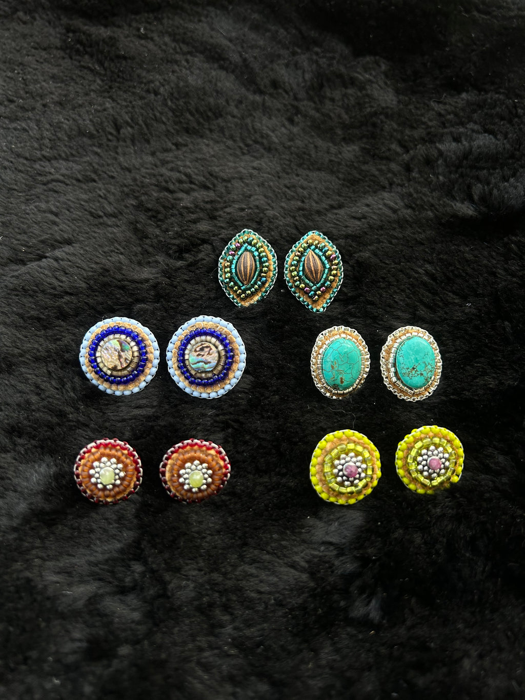 Beaded Studs