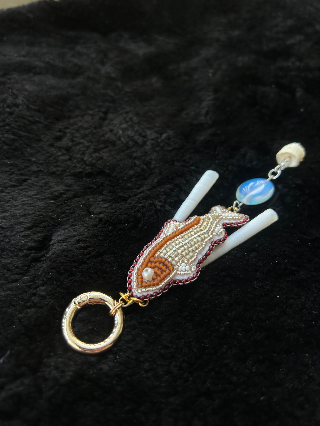 Beaded Bag Charms/Keychains