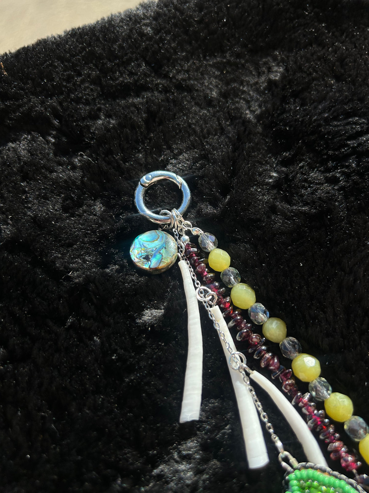 Beaded Bag Charms/Keychains