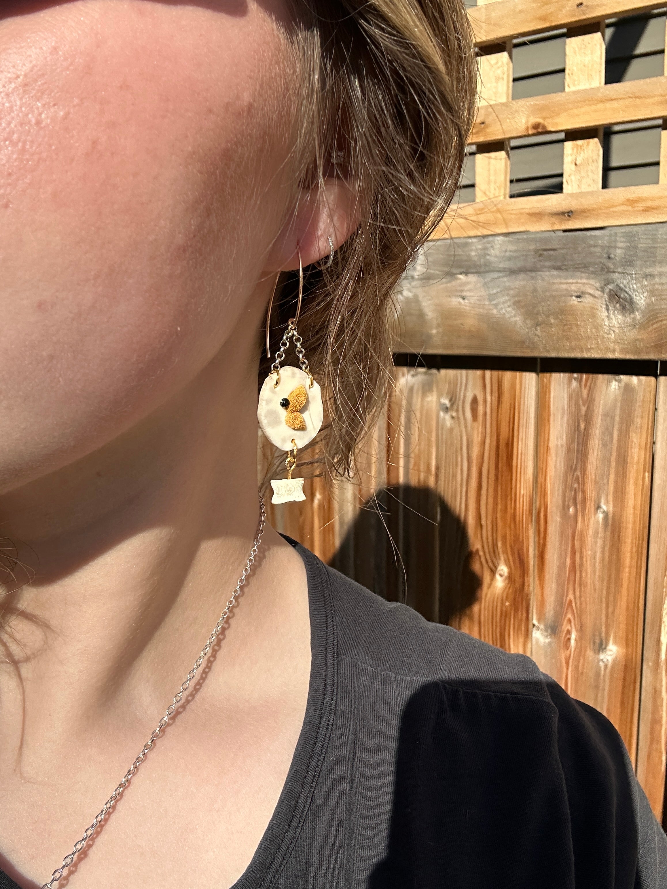 Flutterby Dangles- Gold